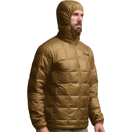 HERRENJACKE - COYOTE SITKA MICRODOWN HOODED - COYOTE