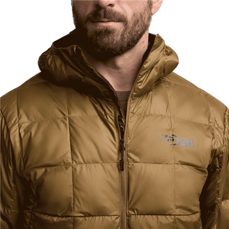 HERRENJACKE - COYOTE SITKA MICRODOWN HOODED - COYOTE