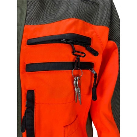 HERRENJACKE FRANCITAL TRAQUE CERBERE - ORANGE/GRÜN