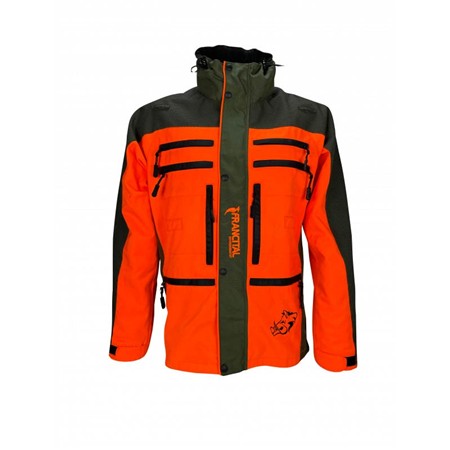 Herrenjacke Francital Traque Cerbere - Orange/Grün