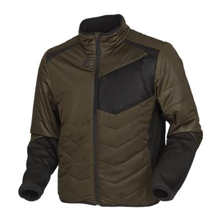 Herrenjacke Harkila Heat - Khaki/Schwarz