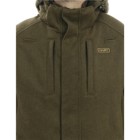 HERRENJACKE HART NATURE-J - OLIVE FONCÉ