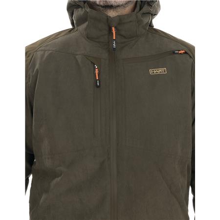 HERRENJACKE HART TAUNUS WR-J - OLIVE FONCÉ