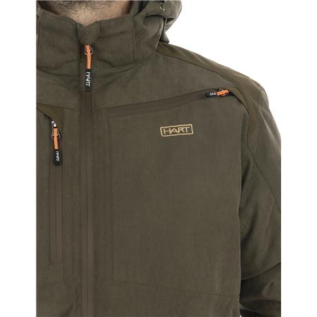 HERRENJACKE HART TAUNUS WR-J - OLIVE FONCÉ