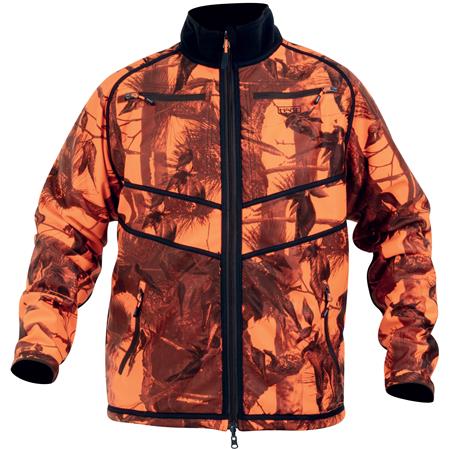 HERRENJACKE HART WENDBAR SOSBUN-O - KHAKI/ORANGE