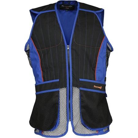 Herrenjacke Percussion Ball Trap Evo Schwarz/Blau