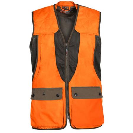 Herrenjagdweste Ligne Verney-Carron Grouse Kaki/Orange