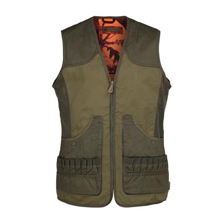 HERRENJAGDWESTE PERCUSSION SAVANE WENDEBAR GHOST CAMO