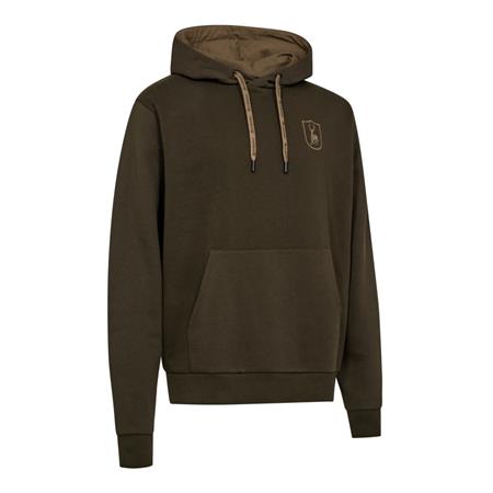 Herrensweatshirt Deerhunter Logo Hoodie - Fallen Leaf