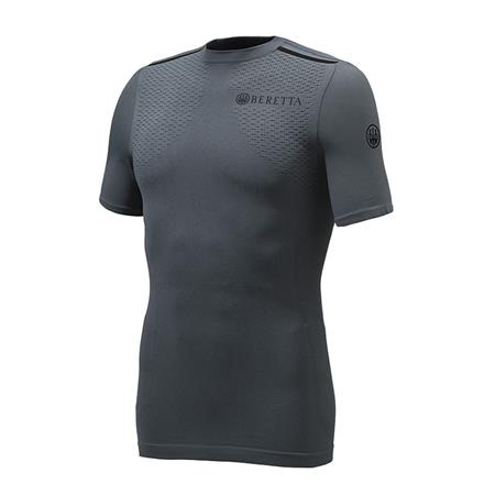 Herrenunterwäsche Beretta Flash Seamless Underwear Ss - Ebenholz