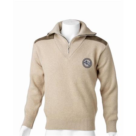 Herrepullover Bartavel P62 V1 Truckermodel - Beige