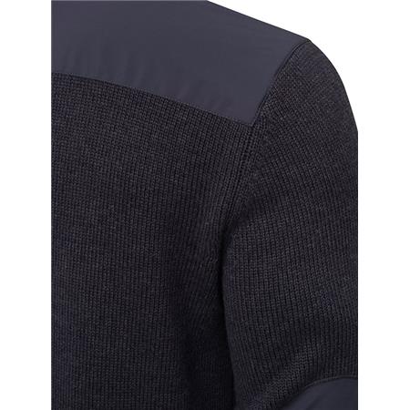 HERREPULLOVER BERETTA WILTON CREW NECK TECH SWEATER - MARINEBLÅ