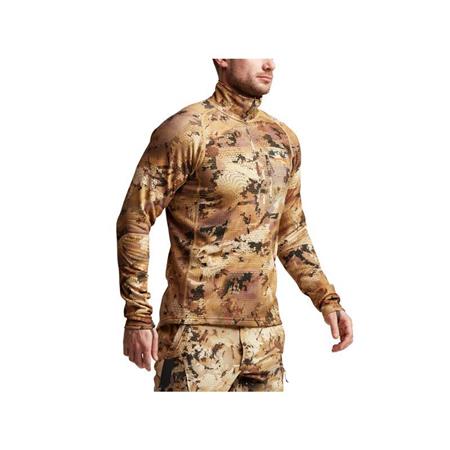 HERREPULLOVER SITKA GRINDER ZIP-T - VANDFUGLEMOSE