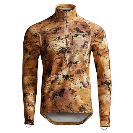 Herrepullover Sitka Grinder Zip-T - Vandfuglemose
