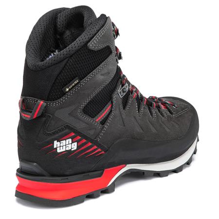 HERRESKO HANWAG MAKRA PRO GTX - ASFALT/RØD