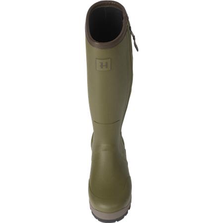 HERRESKO HARKILA FORESTER ZIP RUBBER - MØRK OLIVEN