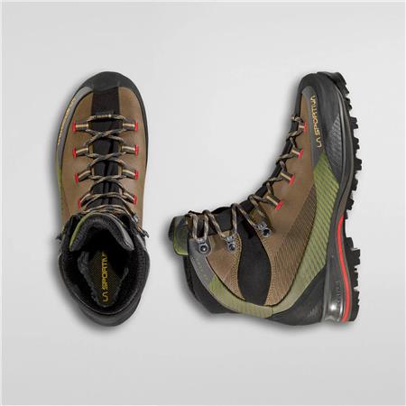 HERRESKO LA SPORTIVA TRANGO TRK LEATHER GTX - IVY/TANGO RØD