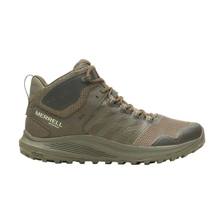 Herresko Merrell Nova 3 Waterproof Mid - Grøn