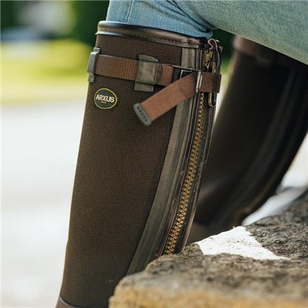 HERRESTØVLER ARXUS PRIMO COUNTRY ZIP - MØRKEBRUN