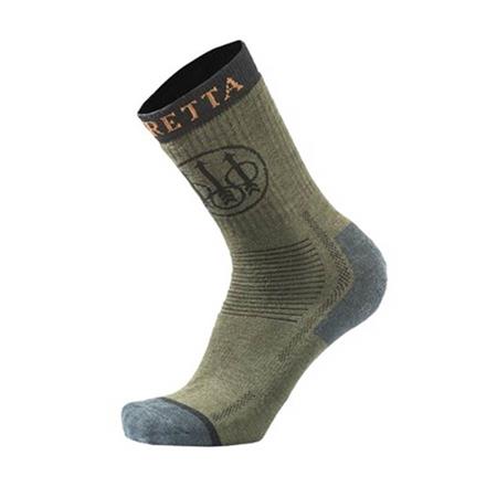 Herrestrømper Beretta Short Merino Socks - Grøn