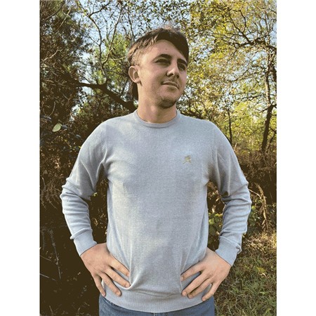 Herresweater Le Pairon Bécassier - Grå