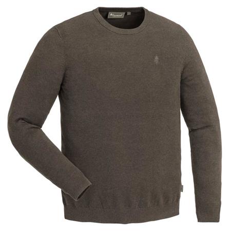 Herresweater Pinewood Värnamo Crewneck - Brun