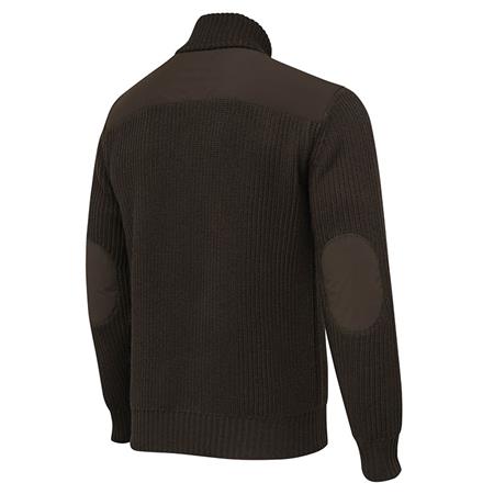 HERRETRØJE BERETTA DOVER HALF ZIP TECH SWEATER - BRUN/GRØN