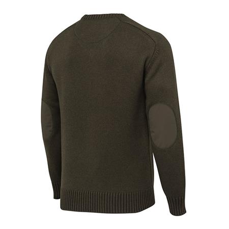 HERRETRØJE BERETTA KENT V-NECK TECH SWEATER - GRØN/BRUN