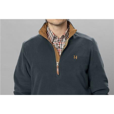 HERRETRØJE HARKILA SANDHEM 200 PULL-OVER - MARINEBLÅ