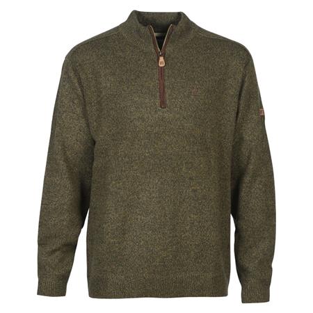 Herretrøje Percussion Brode Col Cheminee - Percussion - Khaki