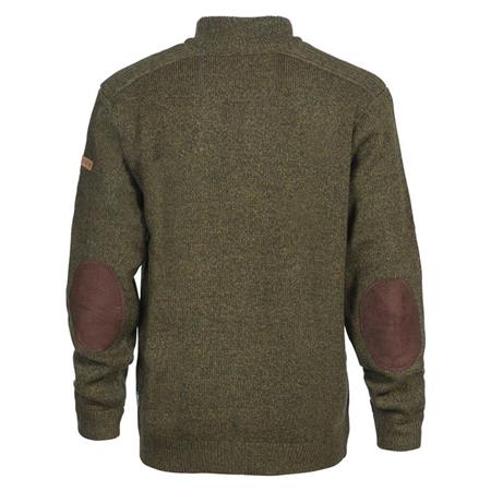 HERRETRØJE PERCUSSION BRODE COL CHEMINEE - VILDSVIN - KHAKI