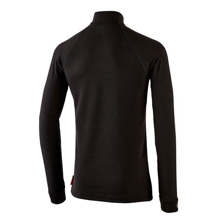 HERREUNDERTØJ DAMART TEE SHIRT THERMOLACTYL COMFORT 4 COL ZIPPÉ - SORT