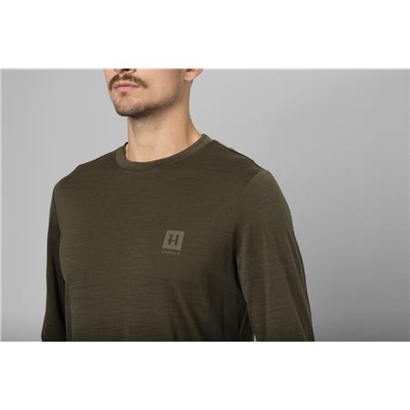 HERREUNDERTØJ HARKILA MAILLOT BASE ALL SEASON L/S - GRØN