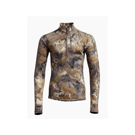 Herreundertøj Sitka Core Merino 220 Half-Zip Maillot - Optifade Timber