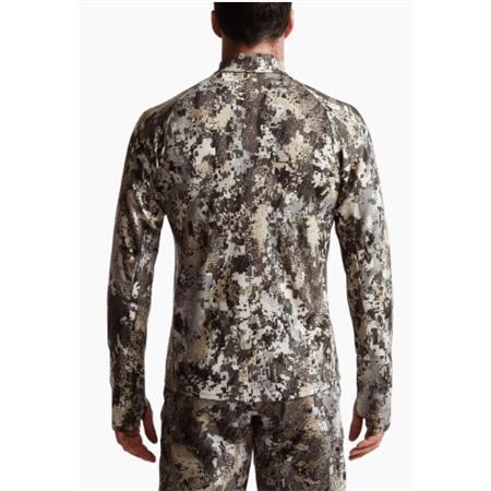 HERREUNDERTØJ SITKA CORE MERINO 330 HALF-ZIP MAILLOT - OPTIFADE ELEVATED II