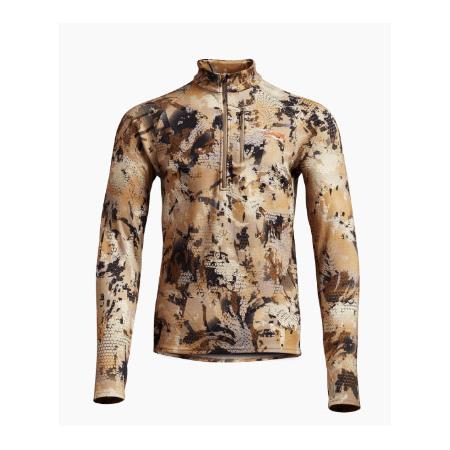 Herreundertøj Sitka Core Merino 330 Half-Zip Maillot - Optifade Waterfowl