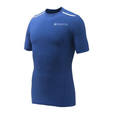 Herreundertrøje Beretta Flash Seamless Underwear Ss - Marineblå