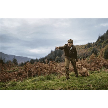 HERREVEST HARKILA SANDHEM PRO INSULATED CARDIGAN - GRØN