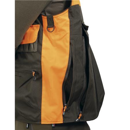 HERREVEST HART ARMOTION CLASS-V - SIGNALORANGE / MØRK OLIVEN