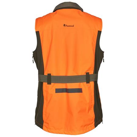 HERREVEST PINEWOOD FURUDAL DOGHANDLER - ORANGE/GRØN