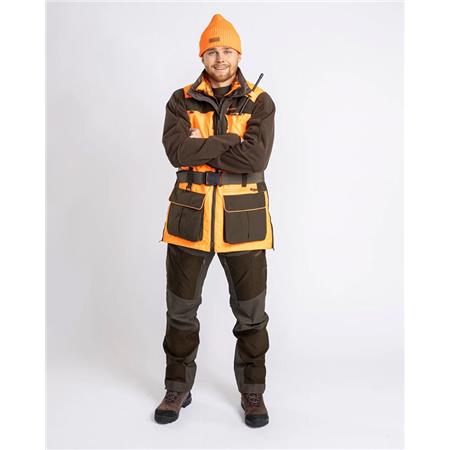 HERREVEST PINEWOOD FURUDAL DOGHANDLER - ORANGE/GRØN