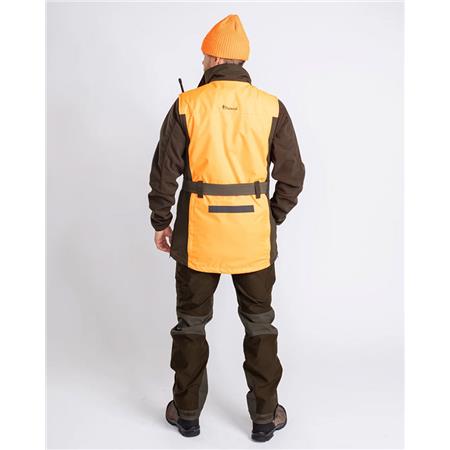 HERREVEST PINEWOOD FURUDAL DOGHANDLER - ORANGE/GRØN