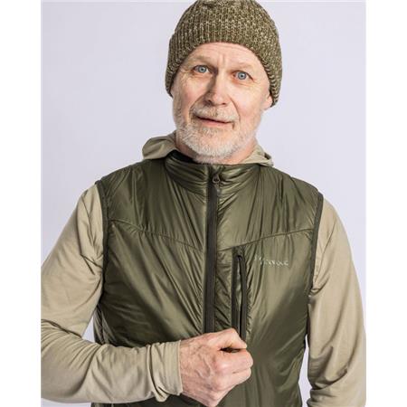 HERREVEST PINEWOOD WOOL INSULATED MIDLAYER - MOSGRØN