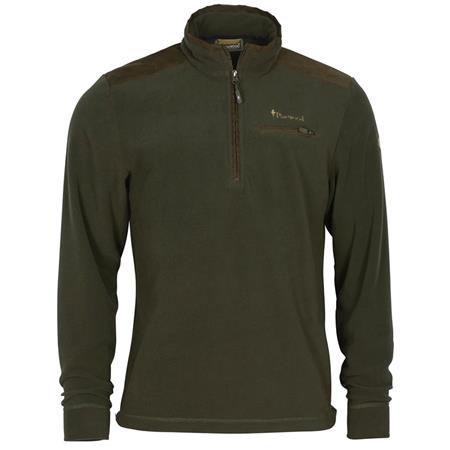 Herrfleece Pinewood Småland Hunters Half Zip - Brun