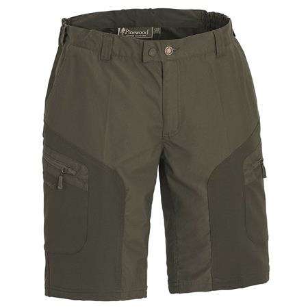 Herrshorts Pinewood Wildmark Stretch - Oliv/Grön
