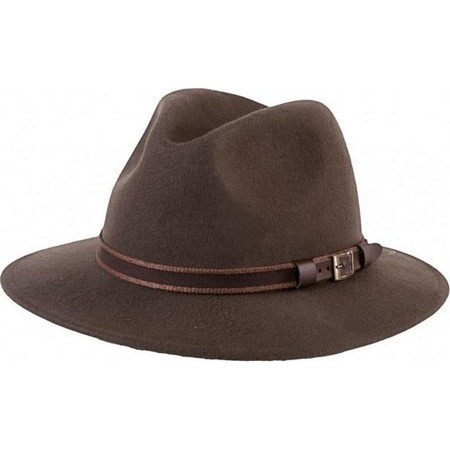 Hoed Man Browning Classique Bruin
