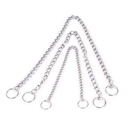 Honden Halsband Slipketting Chroom