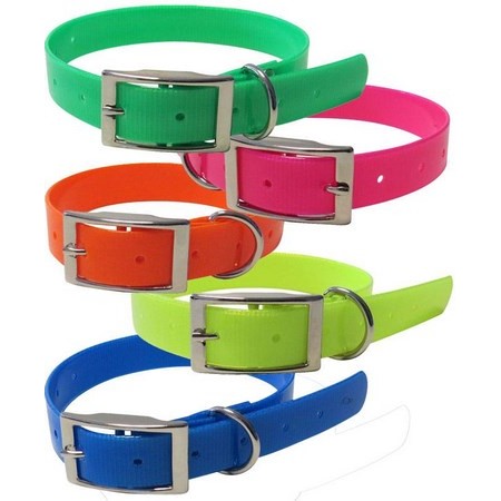 Hondenhalsendring Hb Dog Fluo Biothane Biogold