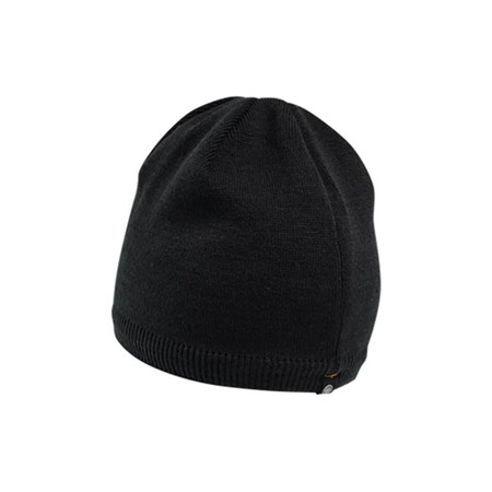 HUE BERETTA MERINO ACT BEANIE - SORT