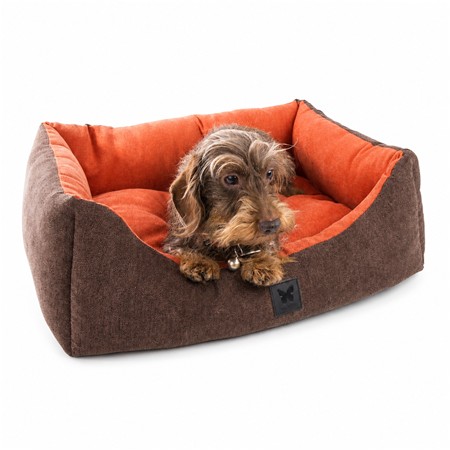 HUNDEBETT WILDLEDER MARTIN SELLIER DOMINO COLLECTION SUEDINE
